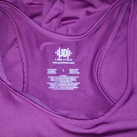 NWOT J. Dow Fitness Jumpsuit - Picture 6 of 6
